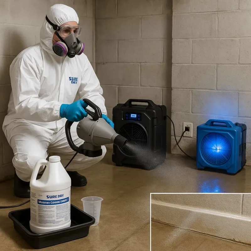 Sanitization and Odor Removal process in New Hope, TN